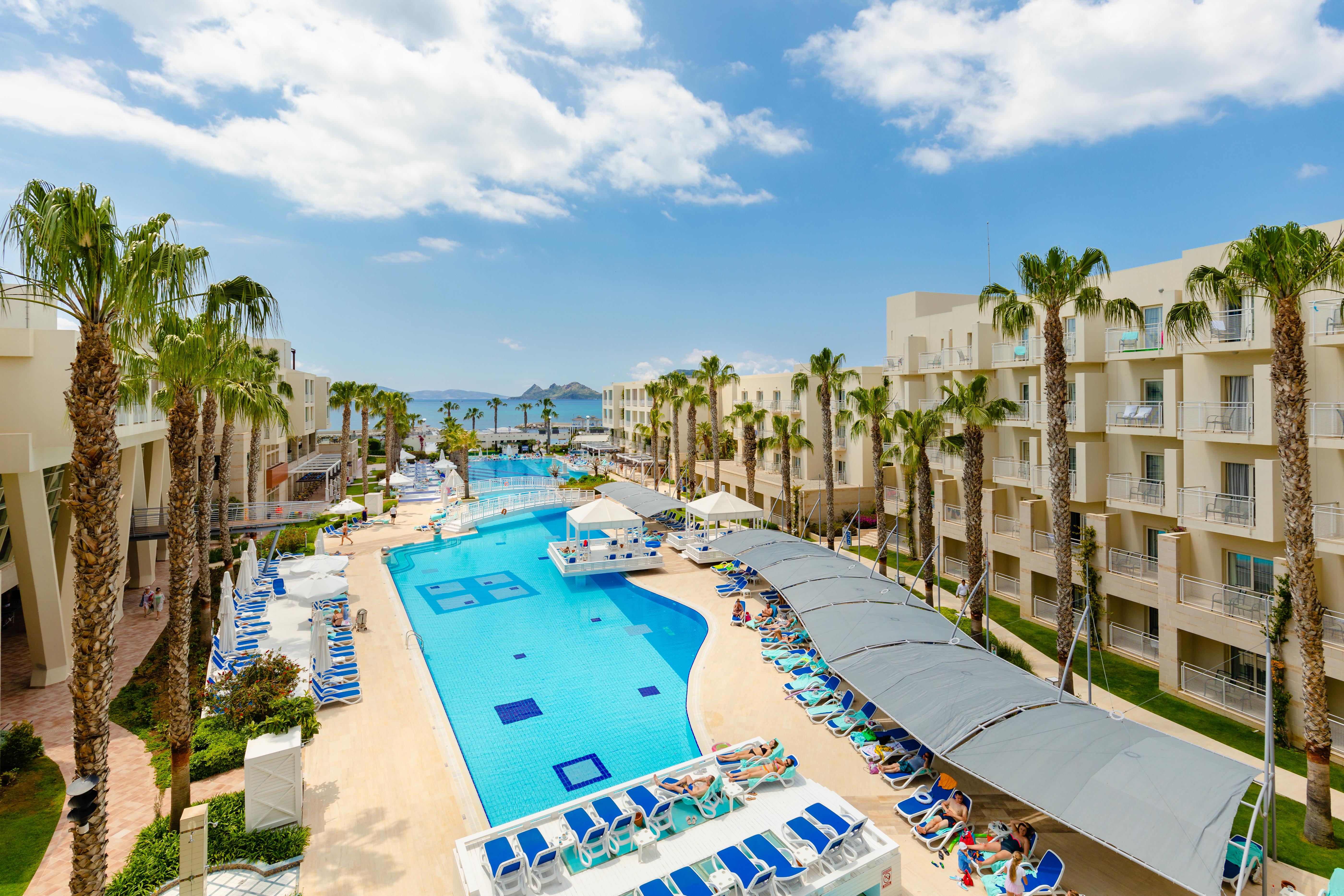 La Blanche Resort & Spa Turgutreis Bagian luar foto